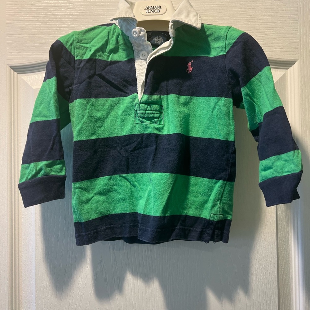 Polo by Ralph Lauren Kids Polo in Green and Navy